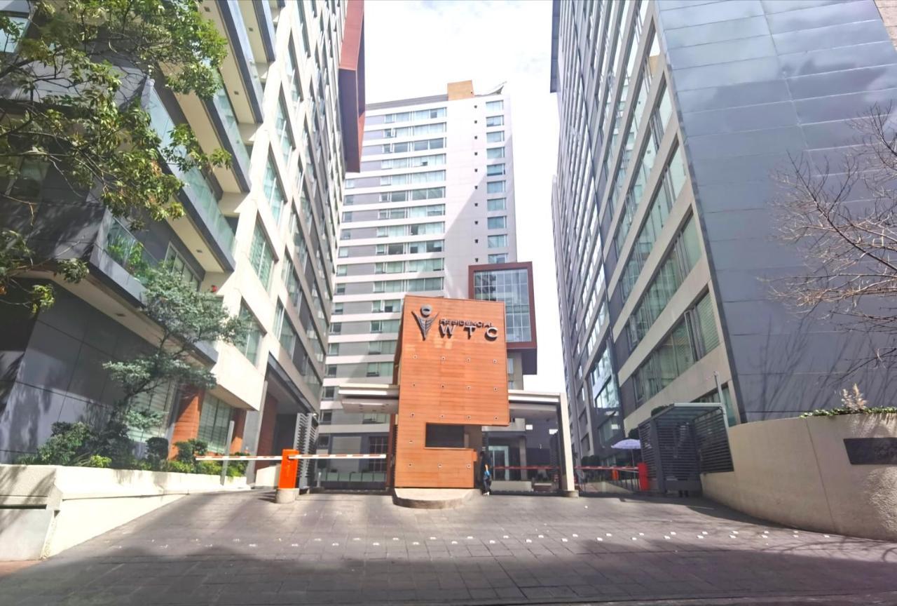 Condo At The Exclusive Residencial Wtc Mexiko-Stadt Exterior foto