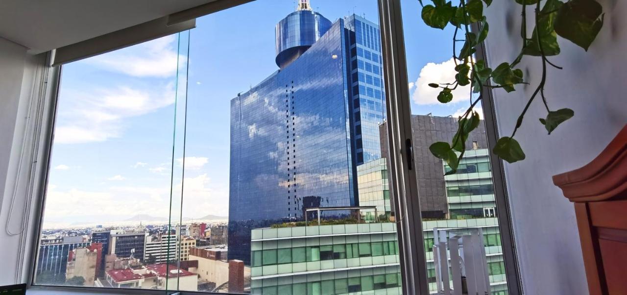 Condo At The Exclusive Residencial Wtc Mexiko-Stadt Exterior foto