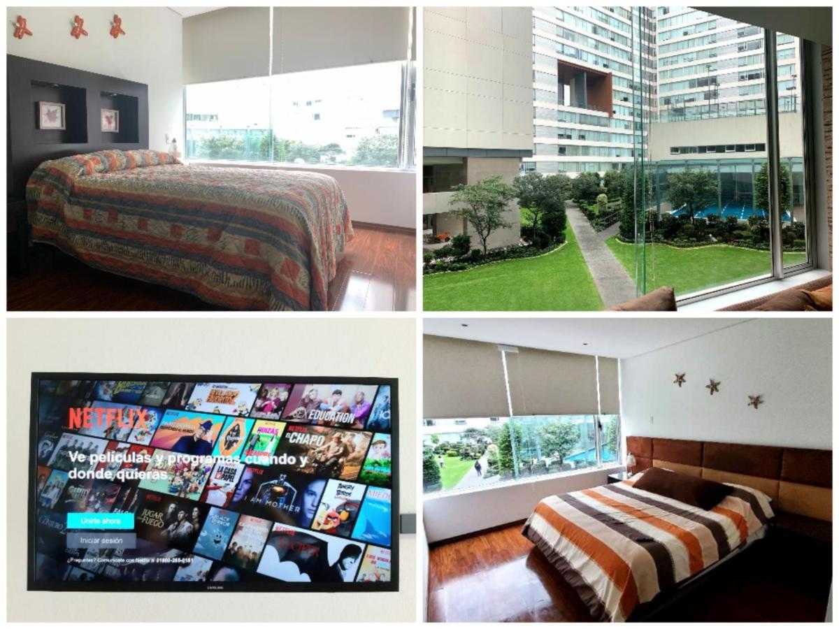 Condo At The Exclusive Residencial Wtc Mexiko-Stadt Exterior foto